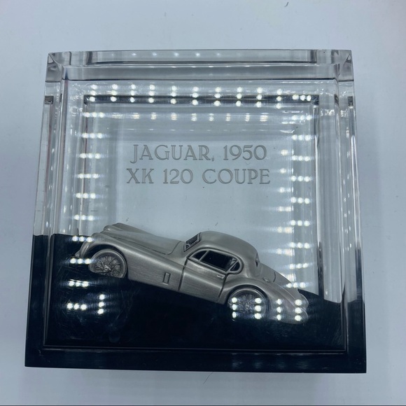 Jaguar 1950 XK 120 Coupe Collectible Car Glass Display Case - Picture 3 of 9